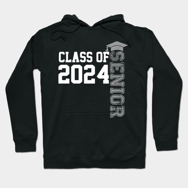 Class Of 2024 Senior Graduation Hoodie by luna.wxe@gmail.com